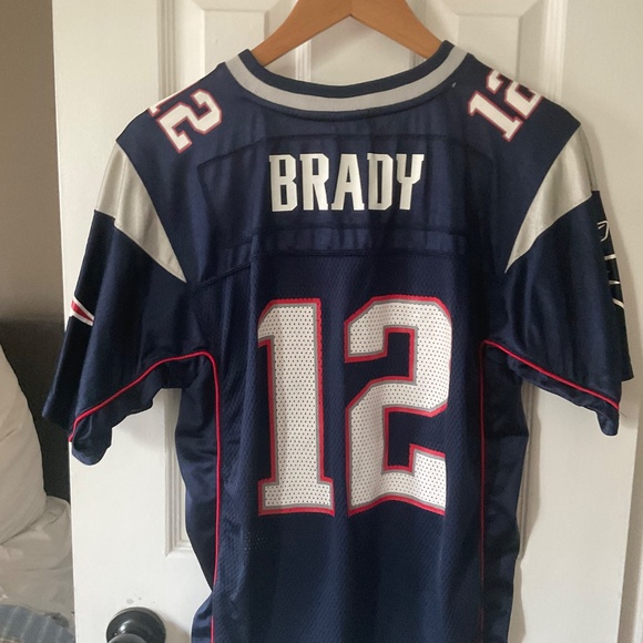 Tom Brady Reebok Navy Youth jersey XL - Picture 3 of 3